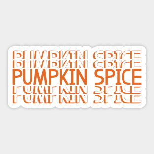 Pumpkin Spice Sticker